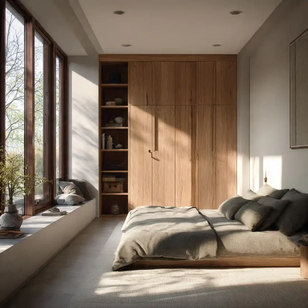 2-Japandi Wardrobe Idea