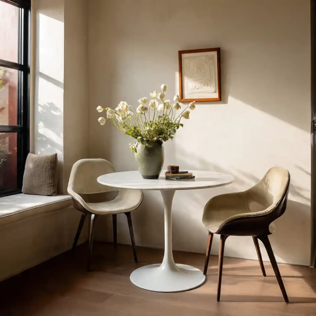 2-Small Round Dining Table Idea