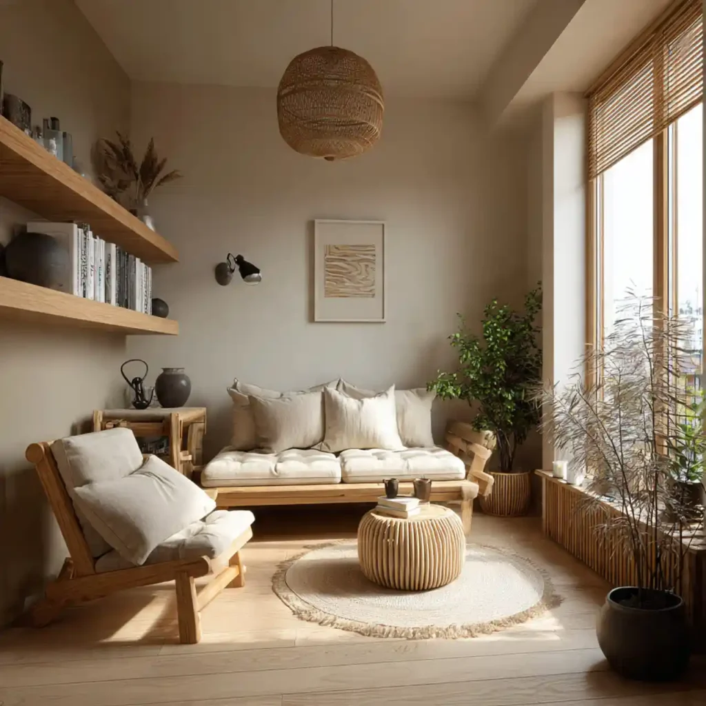 2-Wabi-Sabi Interior Design Idea