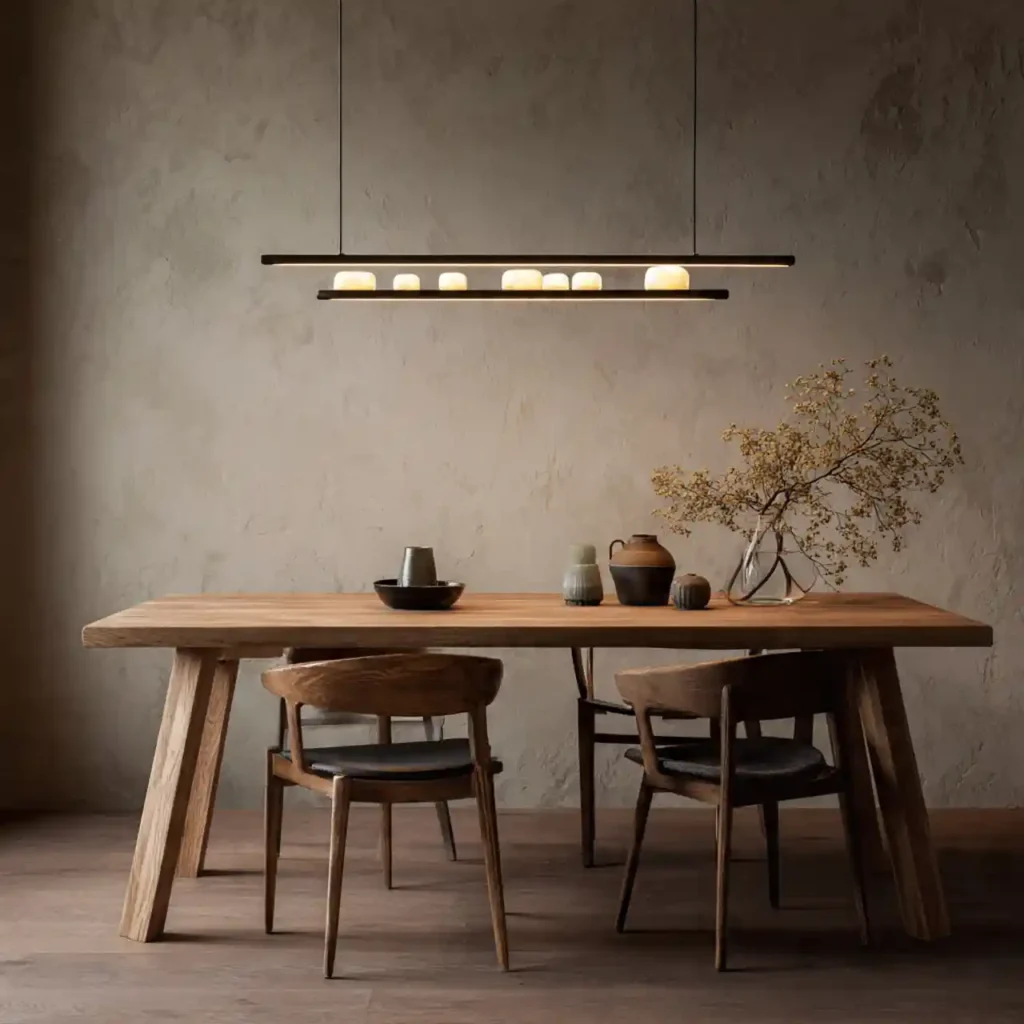 20-Dining Table Chandelier Idea
