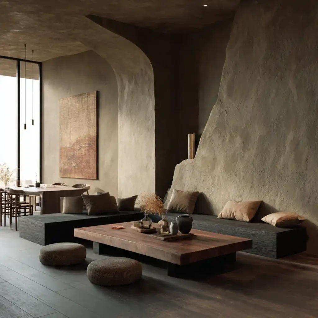 20-Earthy Japandi Décor Idea