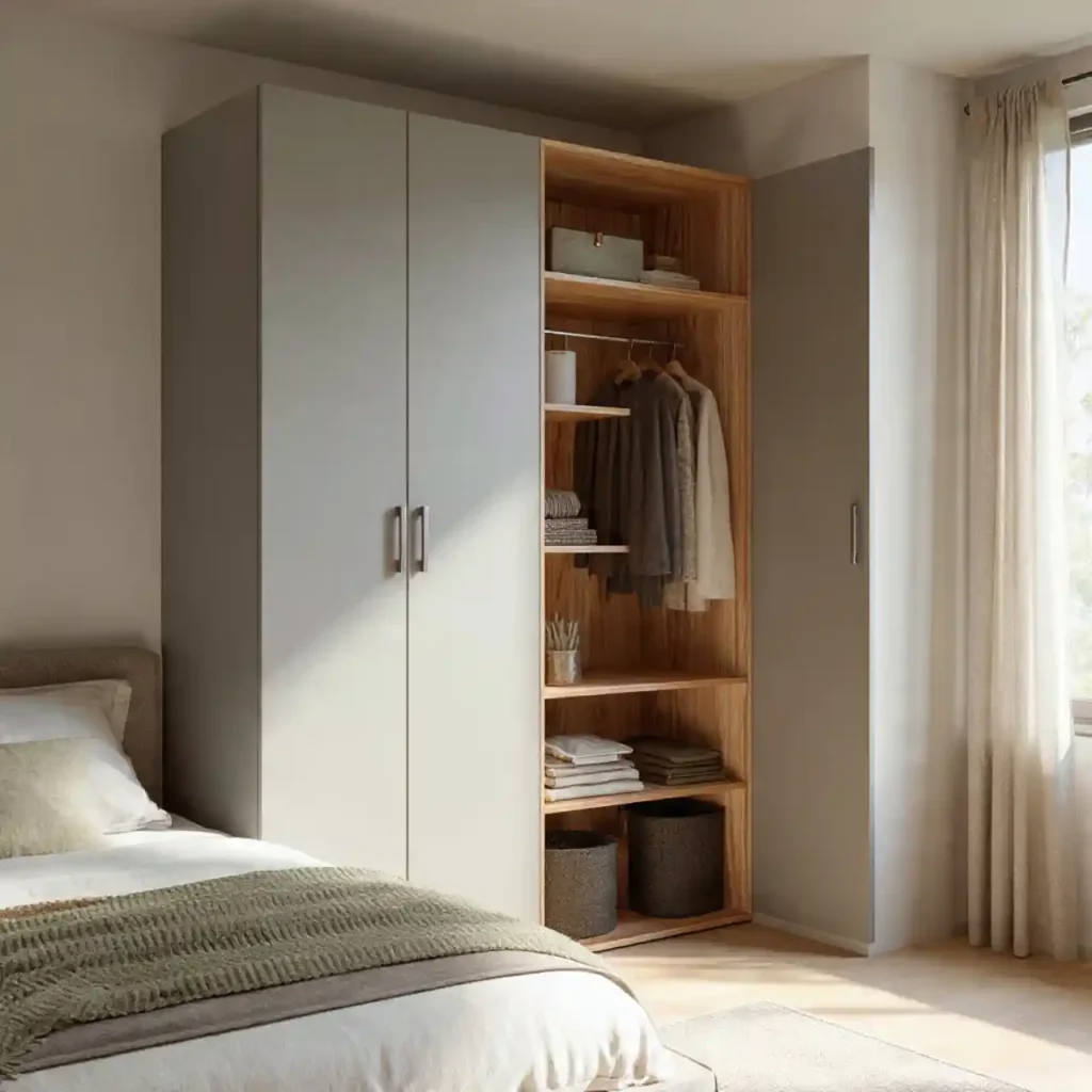 20-Japandi Wardrobe Idea