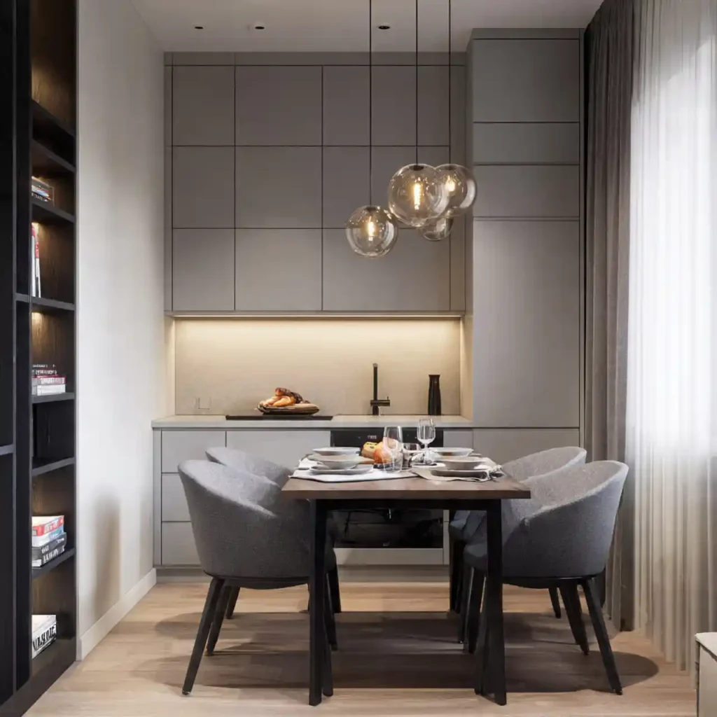 20-Small Apartment Dining Area Idea