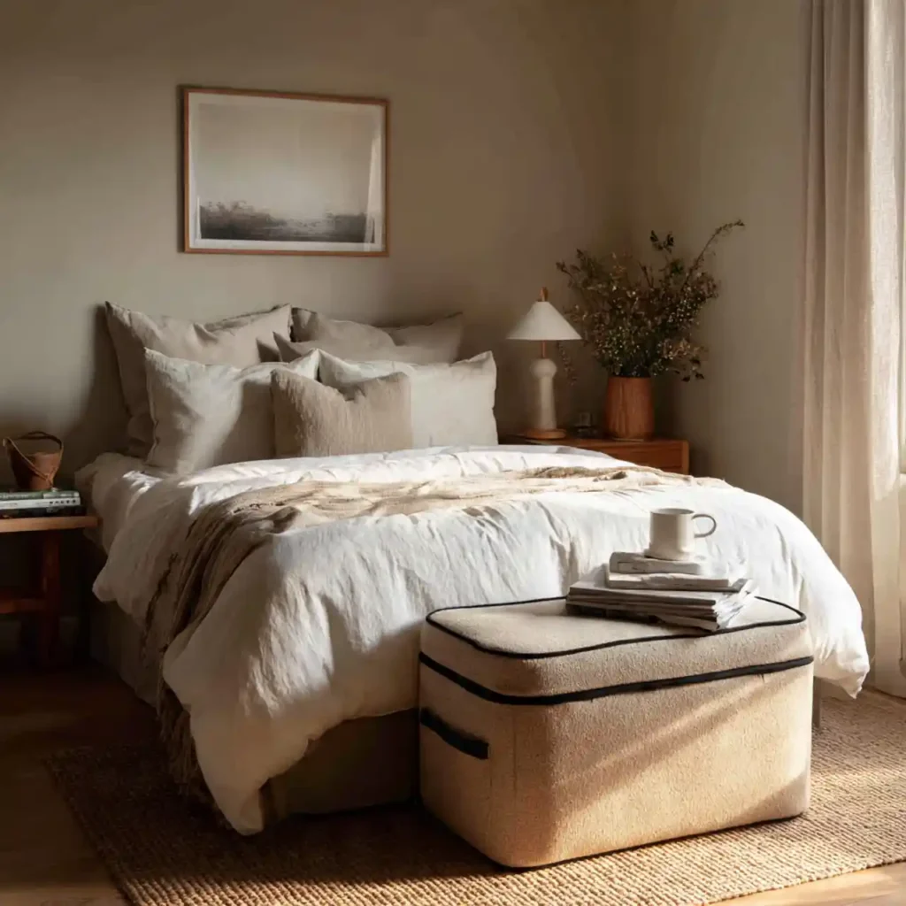 22-Japandi Bedroom Storage Idea