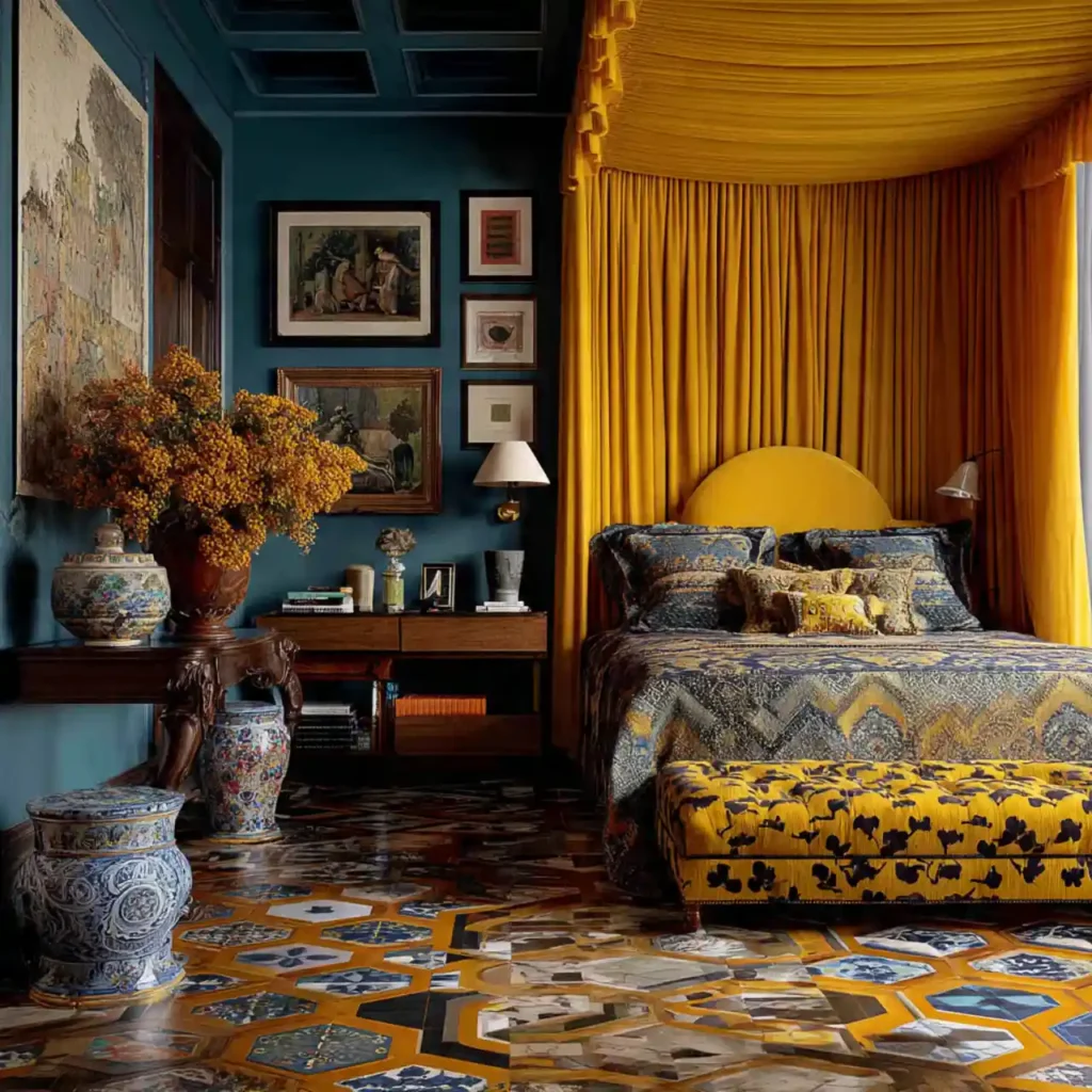 22-Maximalist Bedroom Idea