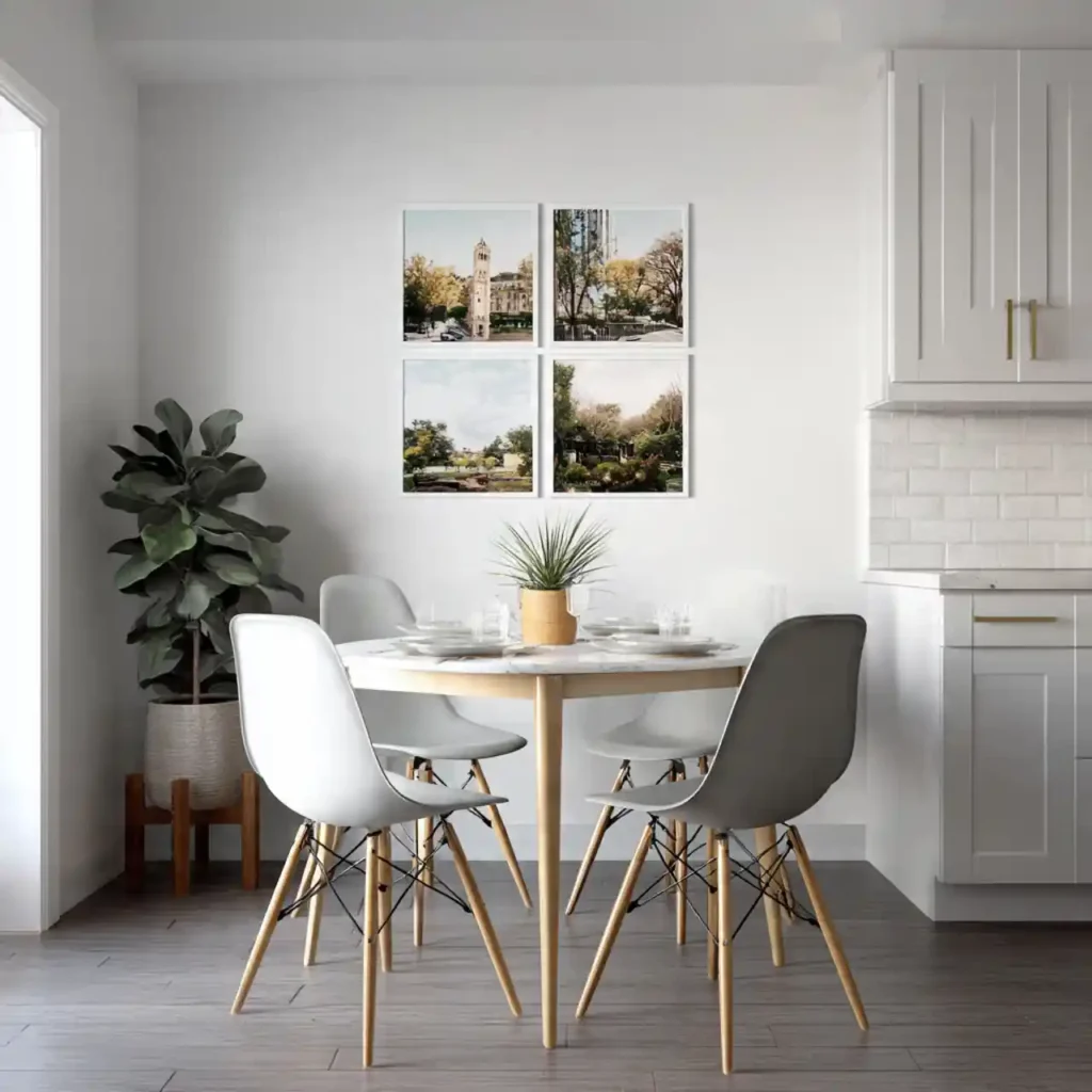 22-Small Apartment Dining Area Idea