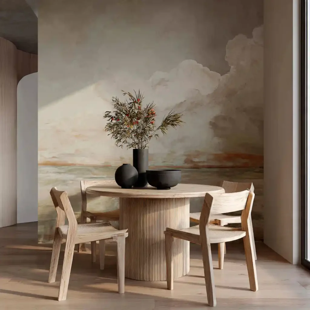 22-Small Round Dining Table Idea