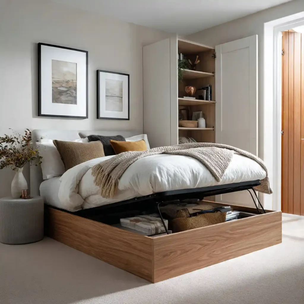 22-Space-Saving Japandi Bedroom Idea