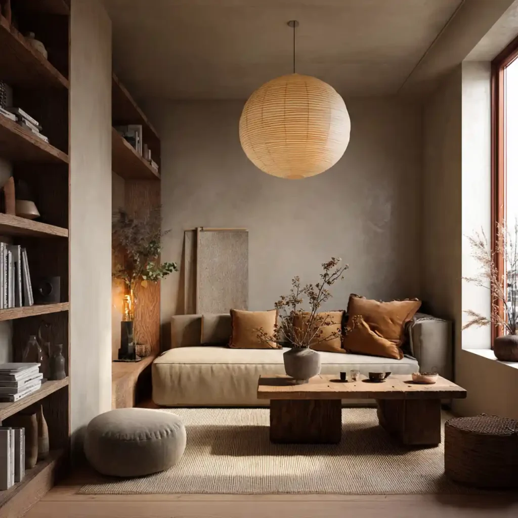 22-Wabi-Sabi Interior Design Idea
