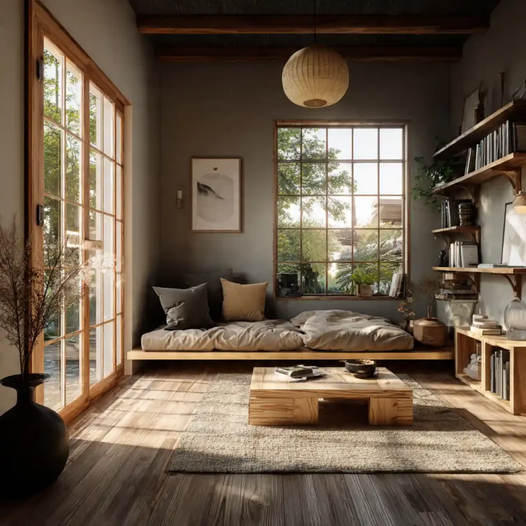 23-Wabi-Sabi Interior Design Idea