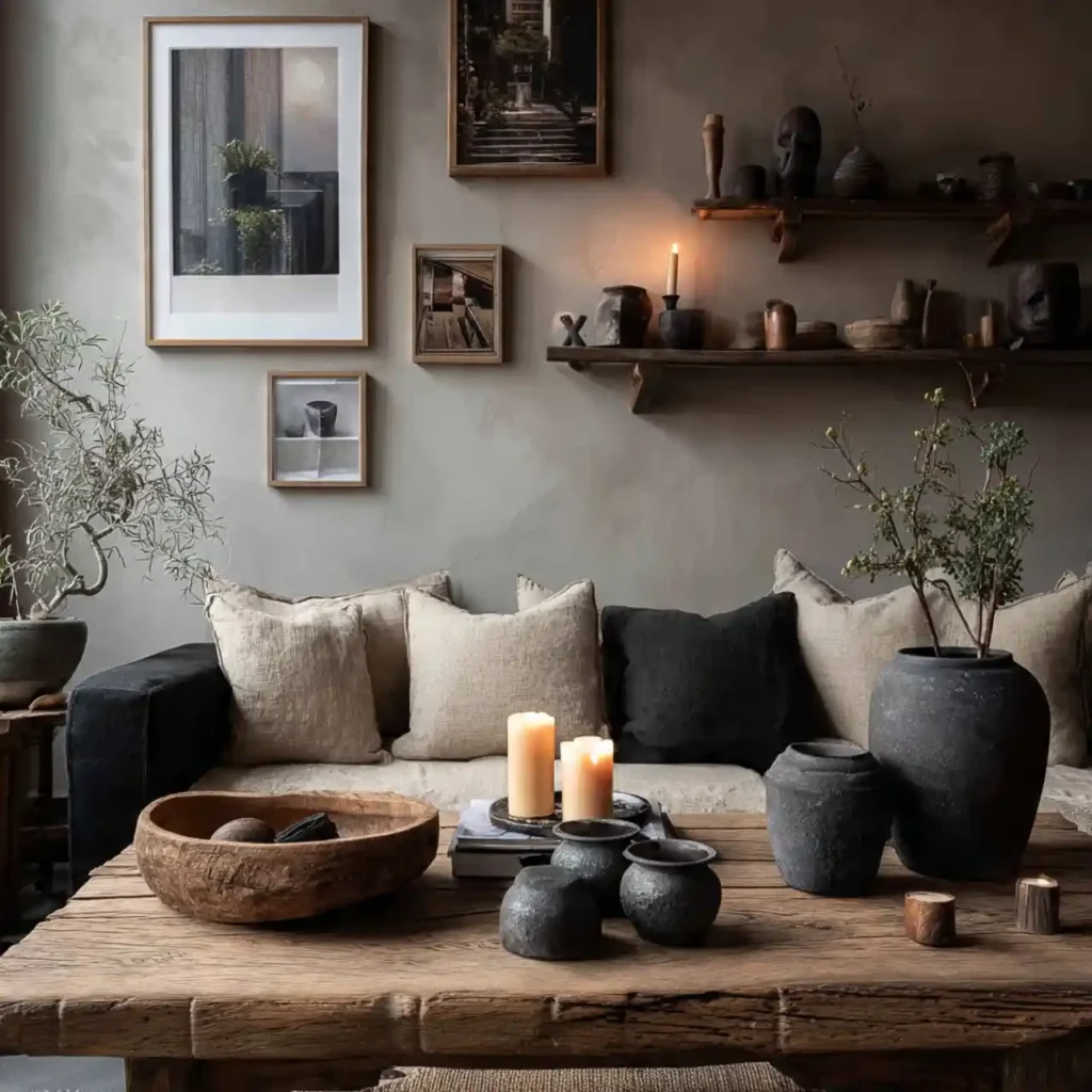 23-Wabi-Sabi Living Room Idea