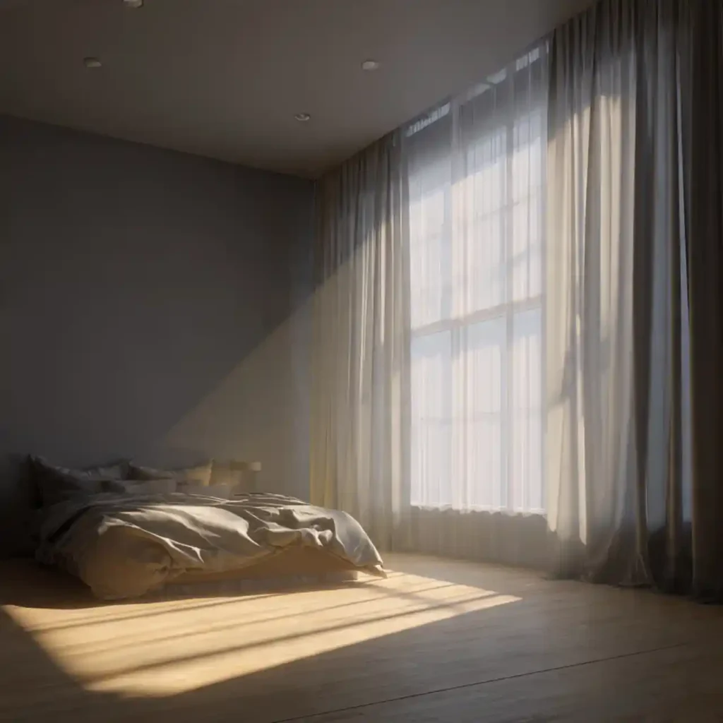 23-Warm Minimalist Bedroom Idea