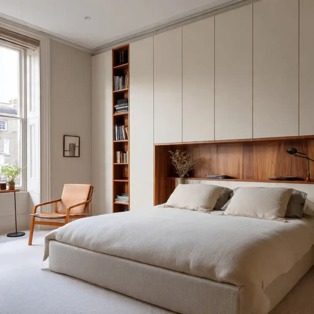 24-Japandi Bedroom Storage Idea