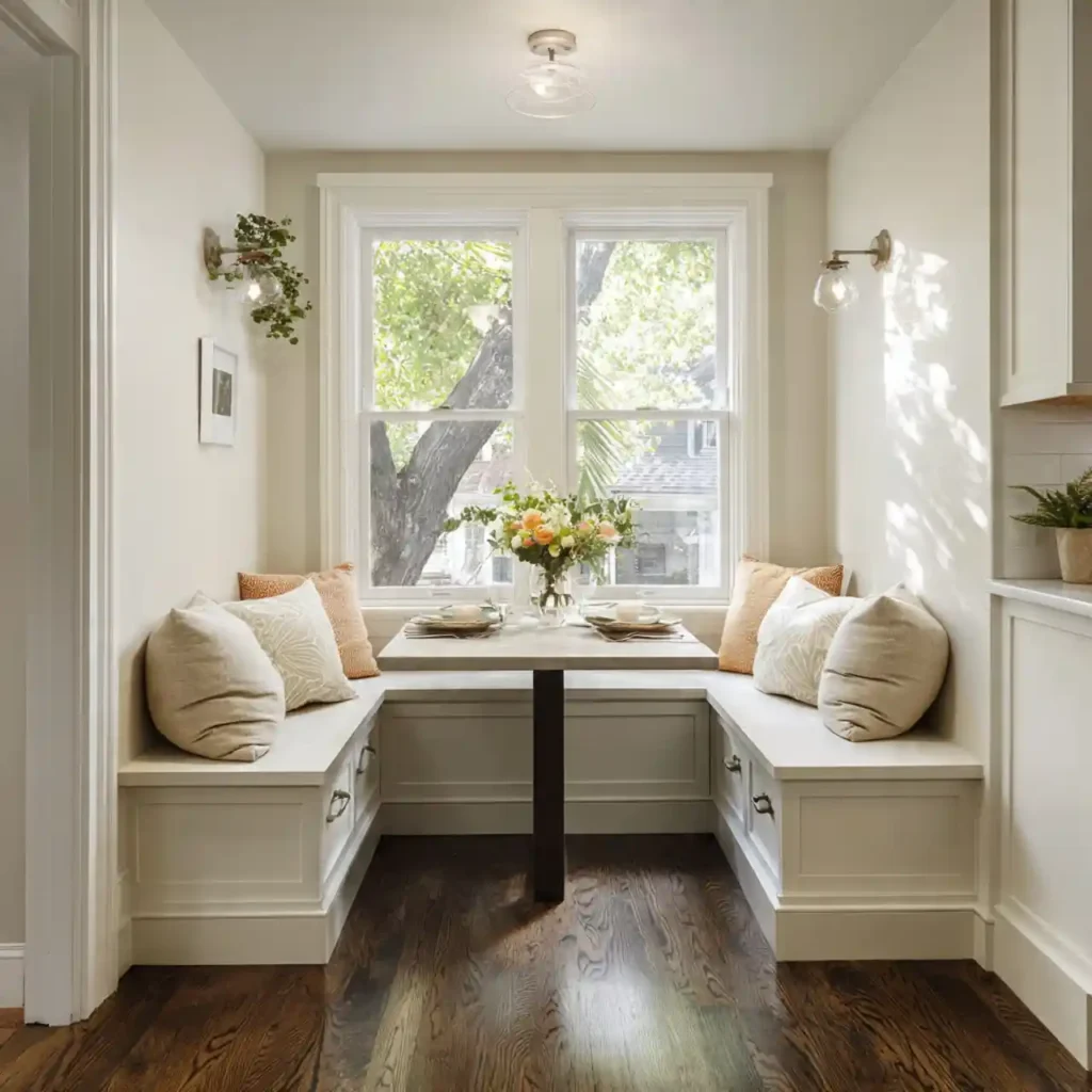 24-Small Apartment Dining Area Idea