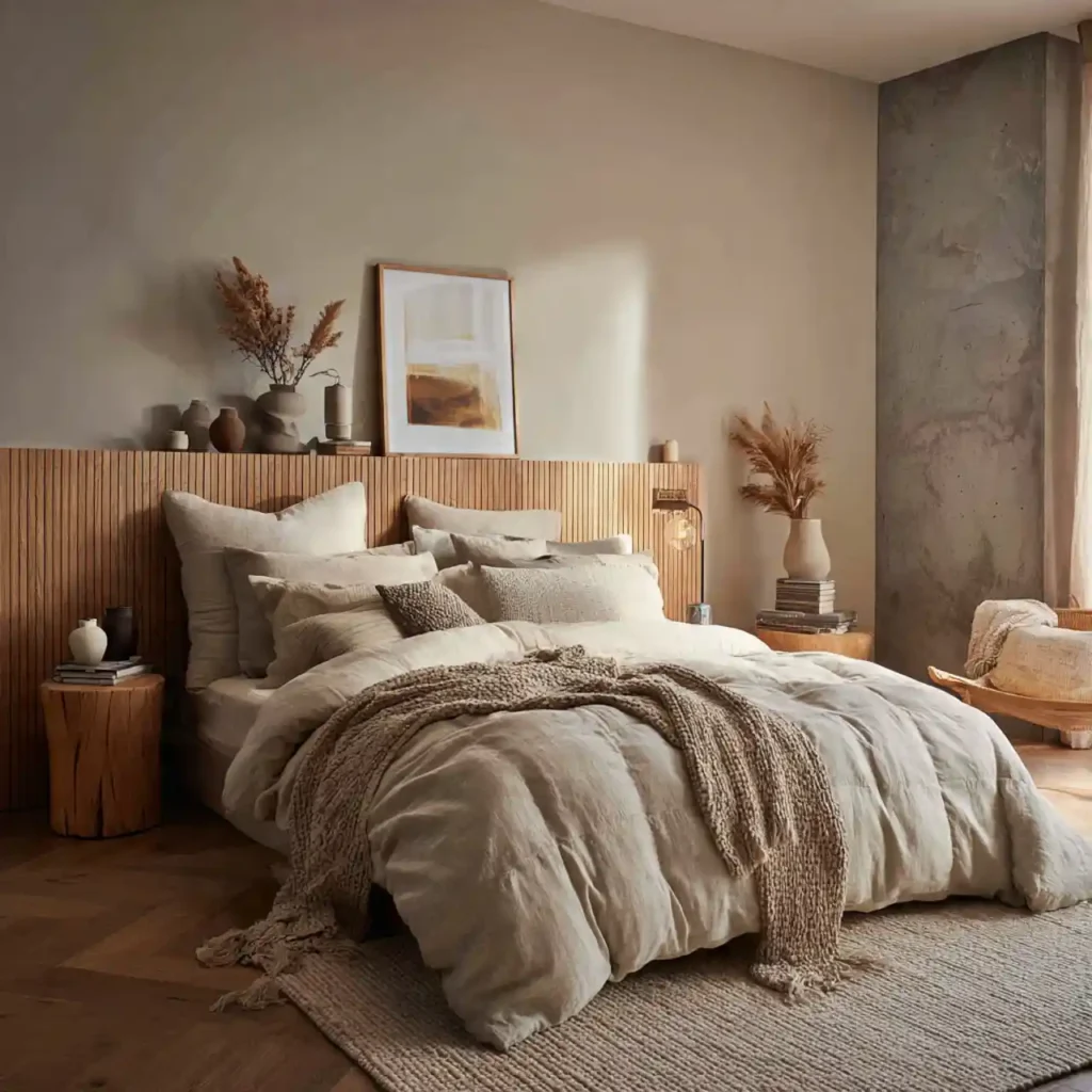 24-Small Japandi Bedroom Idea