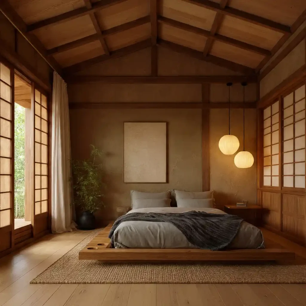 24-Space-Saving Japandi Bedroom Idea
