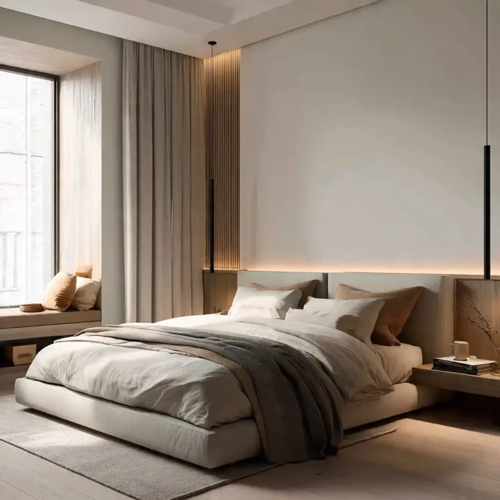 25-Japandi Bedroom Storage Idea