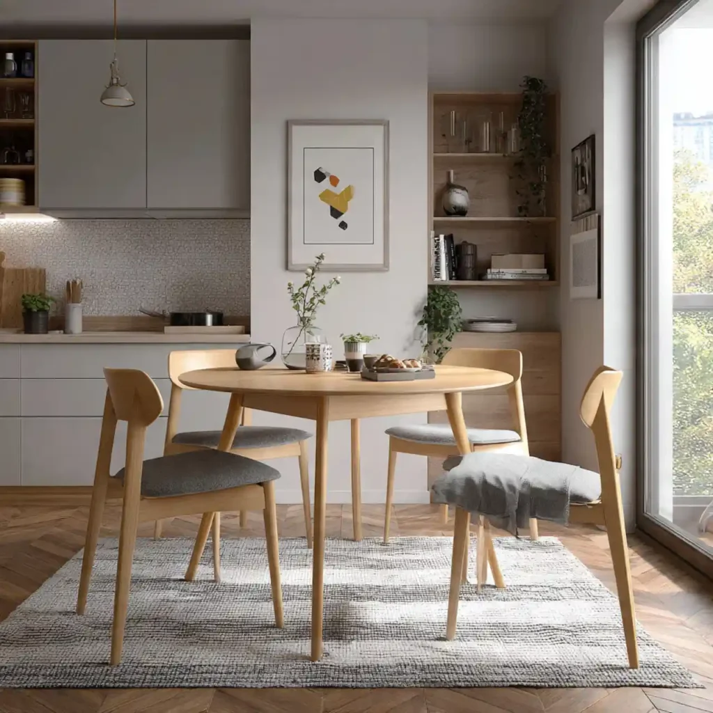 25-Small Round Dining Table Idea