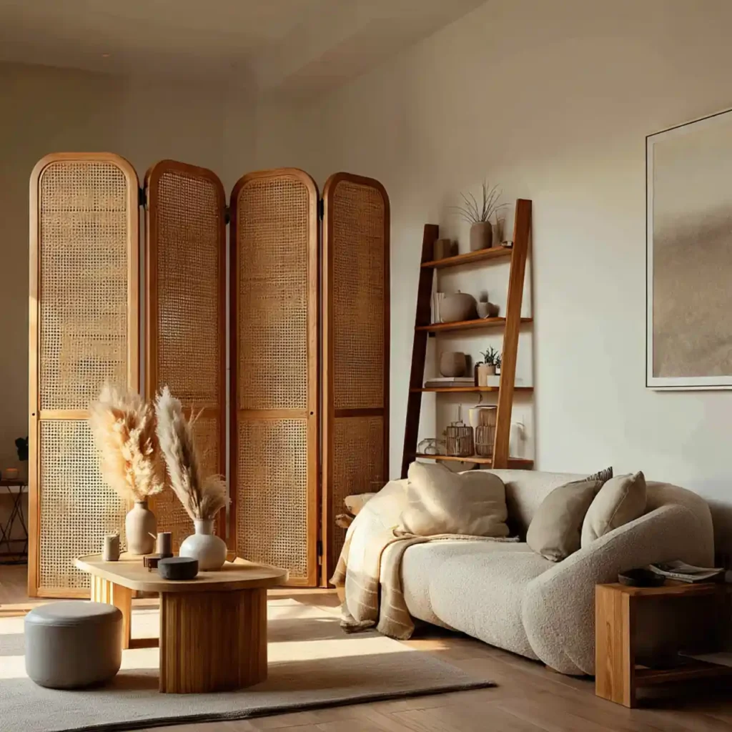 26-Earthy Japandi Décor Idea