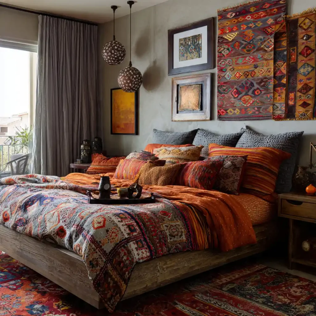 26-Maximalist Bedroom Idea