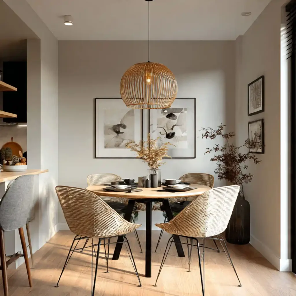 28-Small Apartment Dining Area Idea