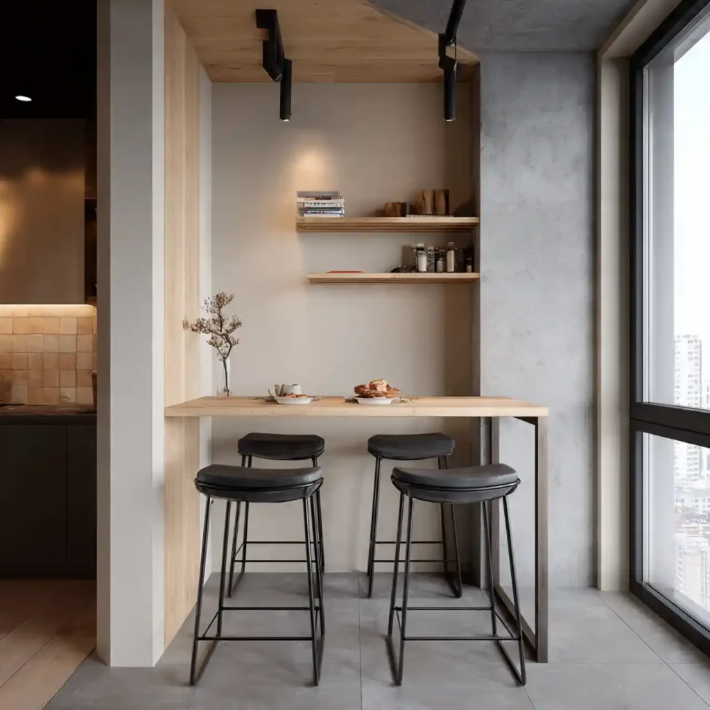 29-Small Apartment Dining Area Idea