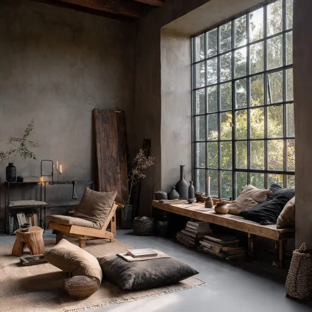 29-Wabi-Sabi Home Décor Idea