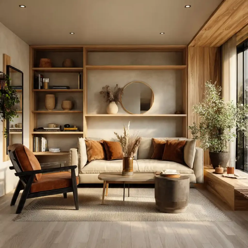 29-Wabi-Sabi Interior Design Idea