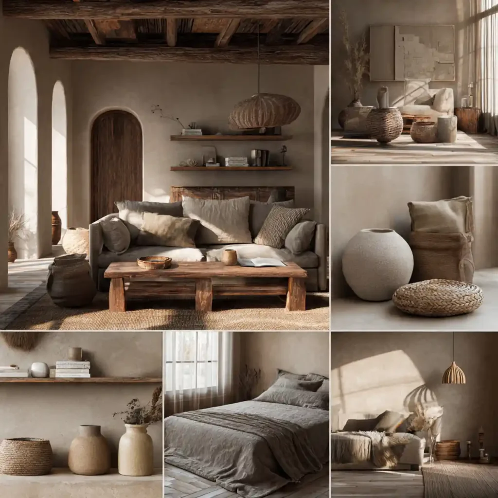 3-Earthy Japandi Décor Idea