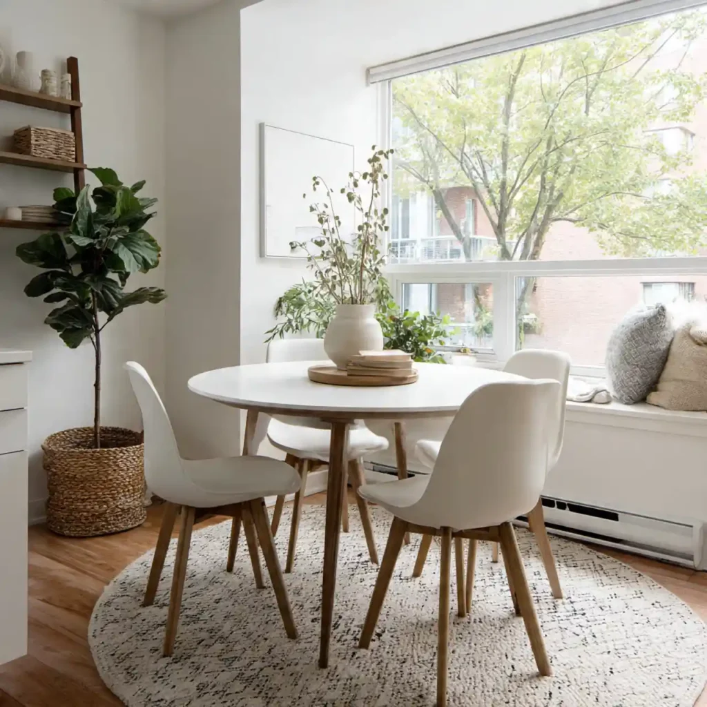 3-Small Round Dining Table Idea