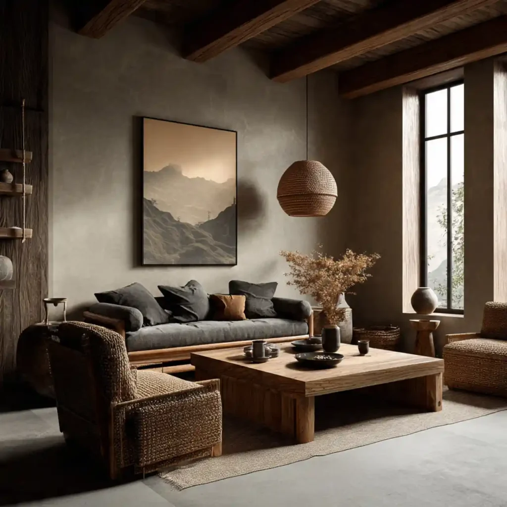 30-Earthy Japandi Decor Ideas