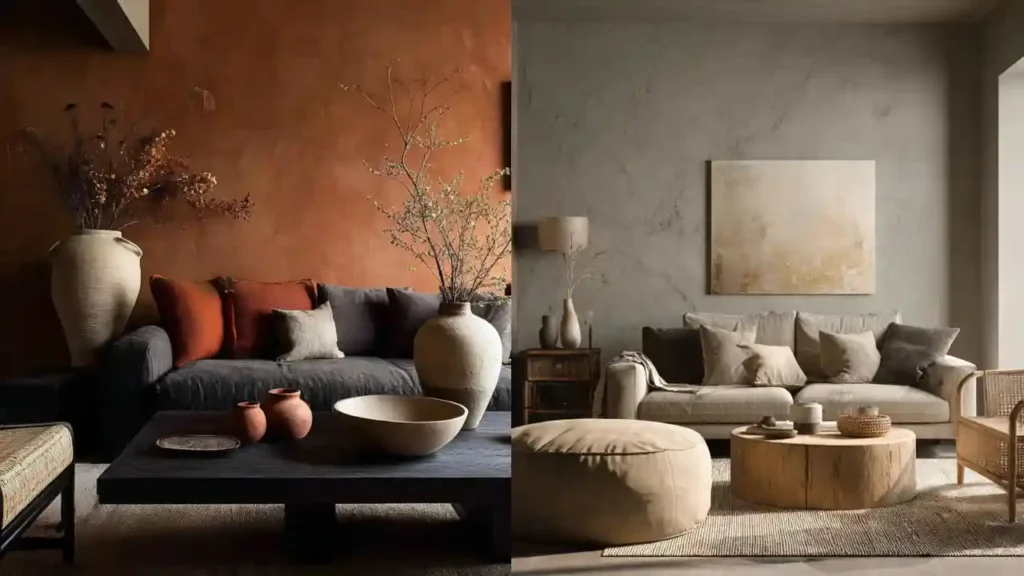 30 Wabi-Sabi Living Room Ideas for Organic, Serene & Timeless Style