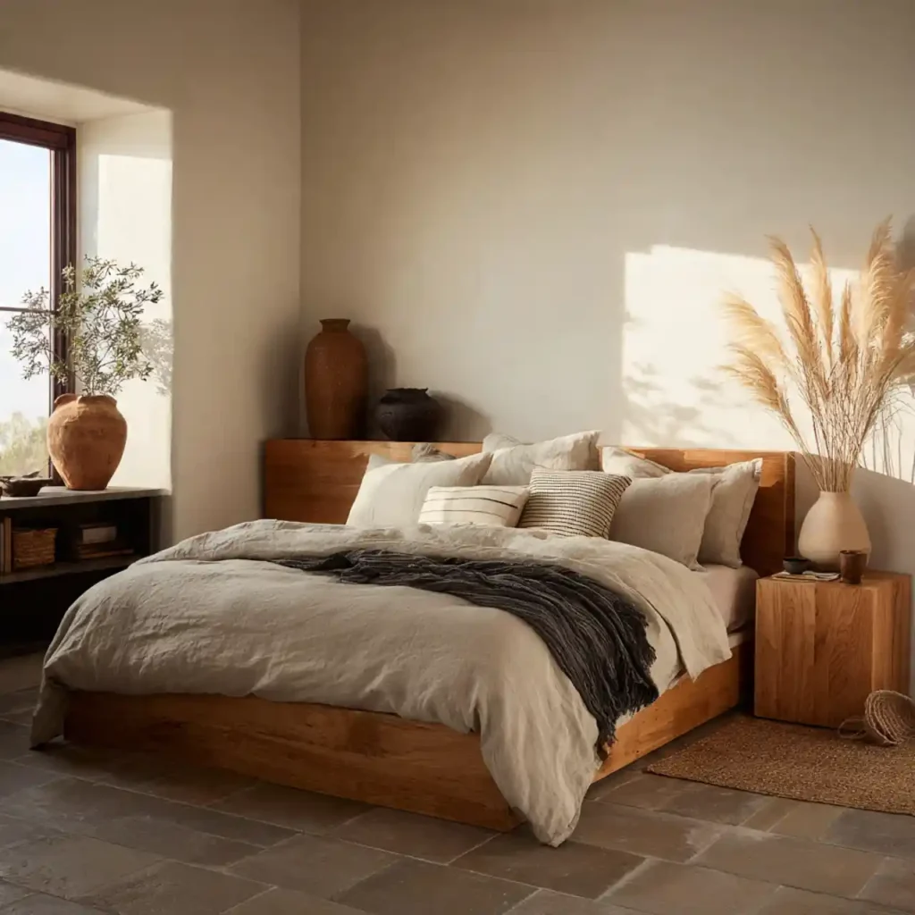 30-Warm Minimalist Bedroom Idea