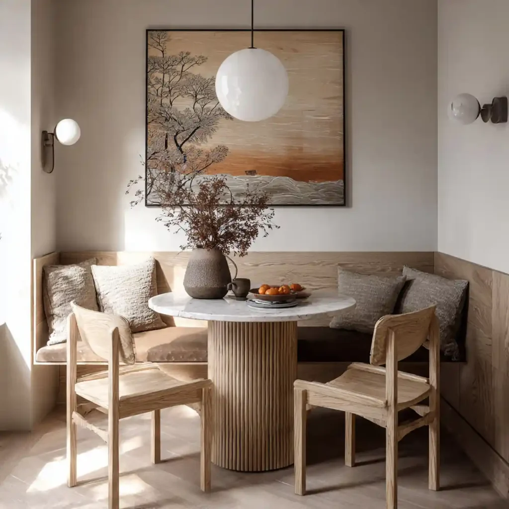 4-Small Round Dining Table Idea