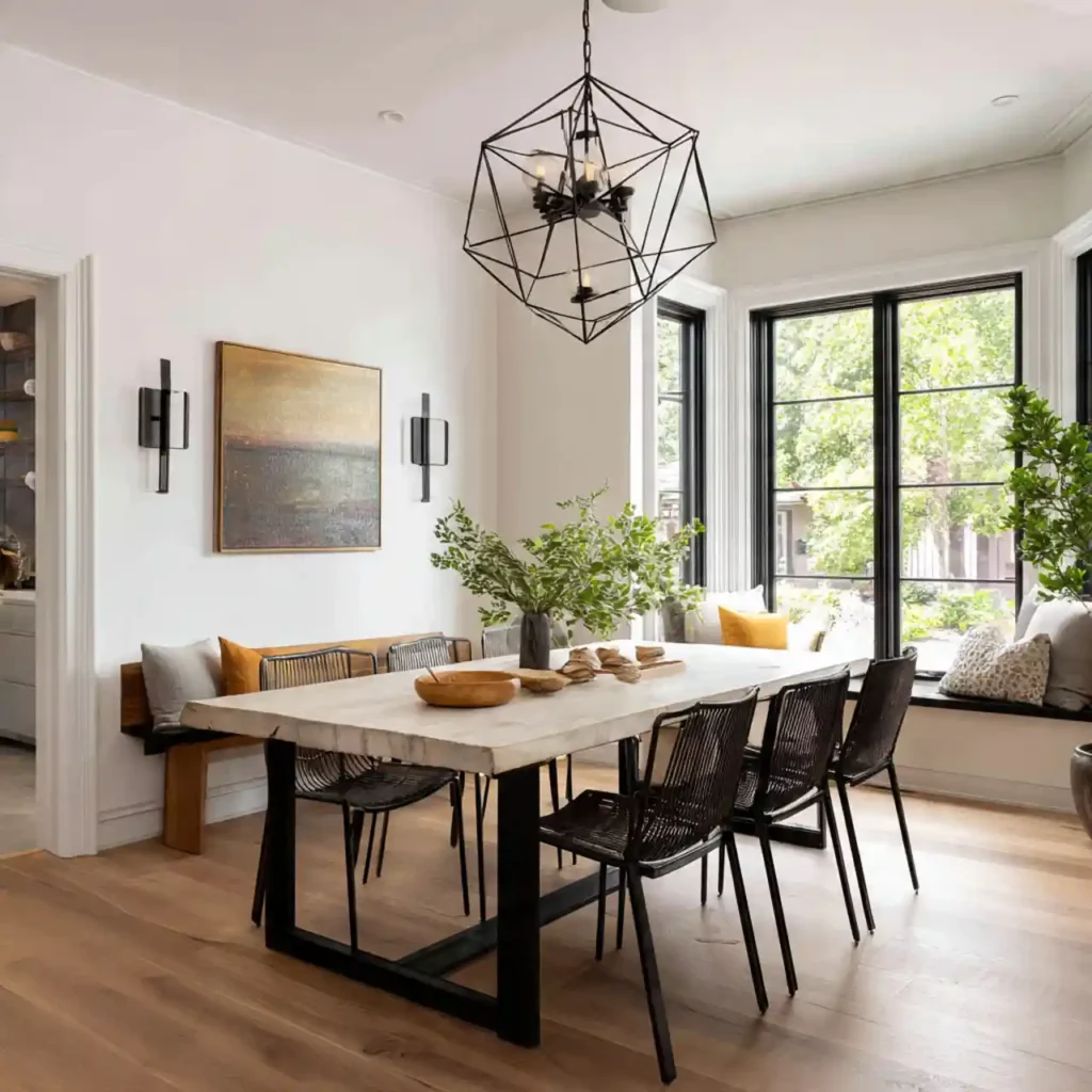 5-Dining Table Chandelier Idea