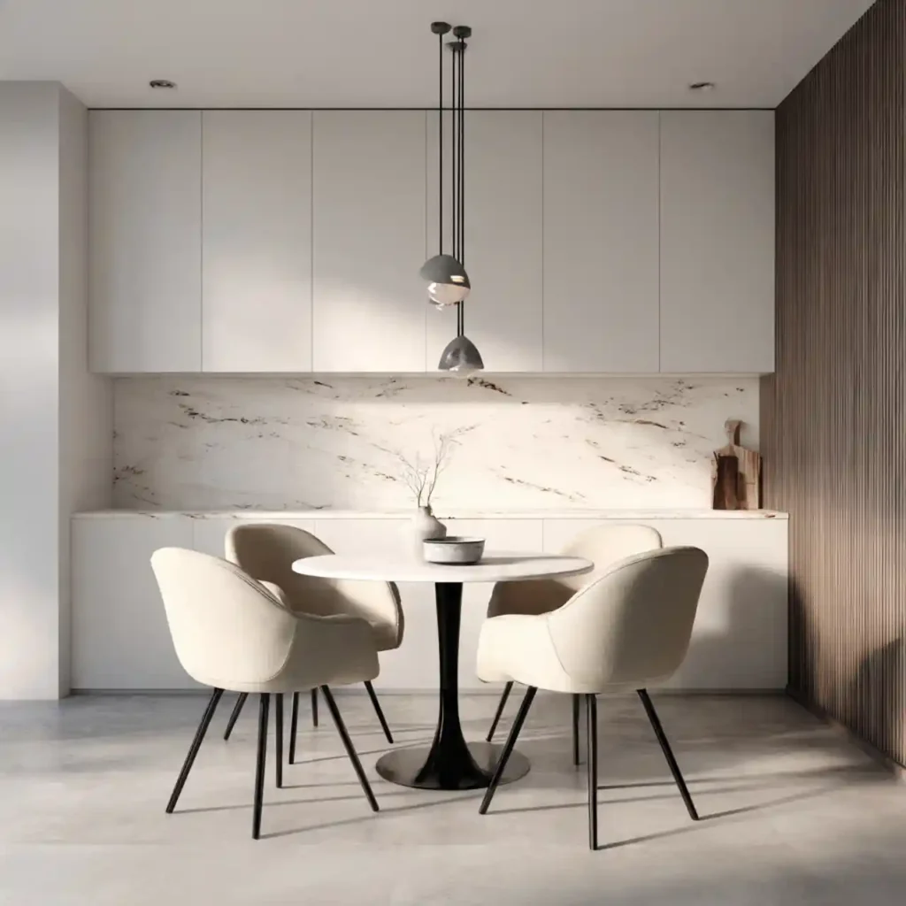 5-Small Apartment Dining Area Idea