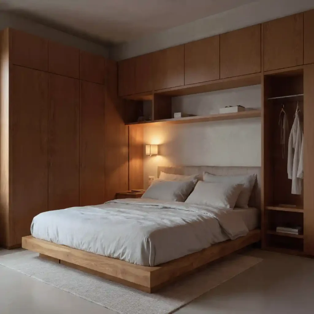 5-Small Japandi Bedroom Idea