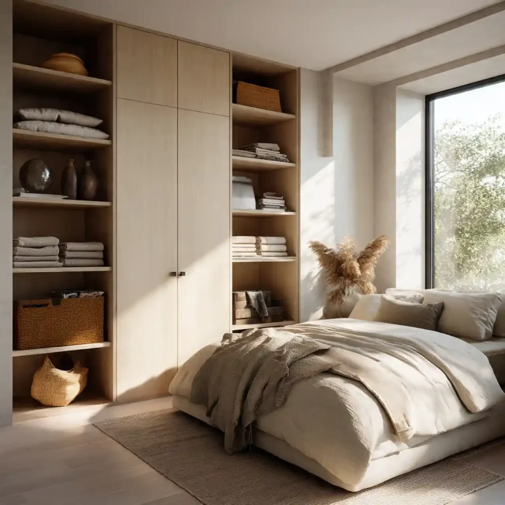 6-Japandi Wardrobe Idea