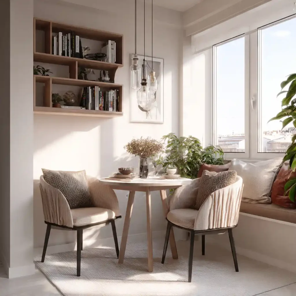 6-Small Round Dining Table Idea