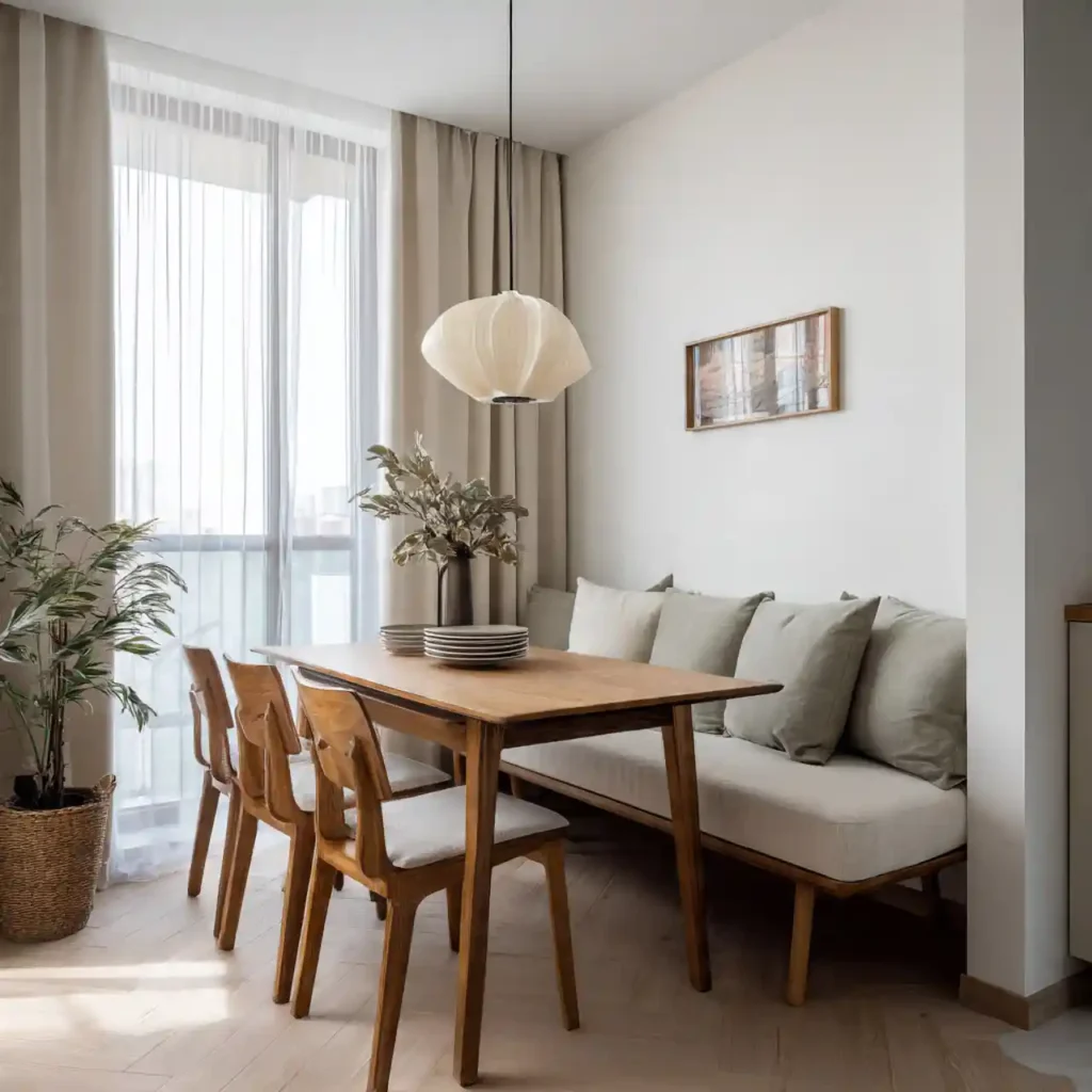 7-Small Apartment Dining Area Idea