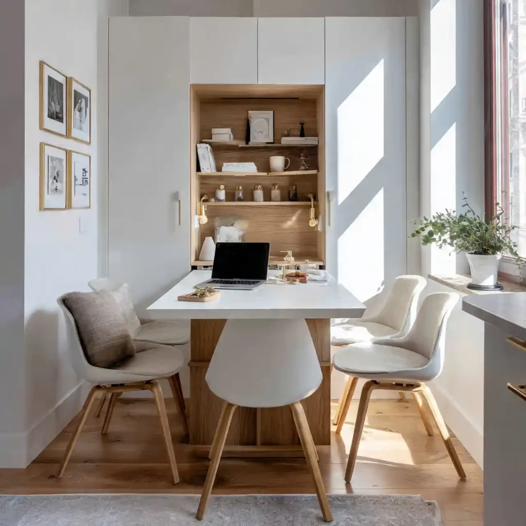 8-Small Apartment Dining Area Idea