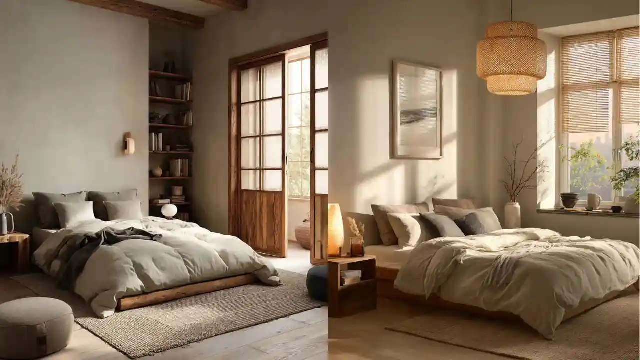 Small Japandi Bedroom Ideas to Maximize Space, Calm & Cozy Style