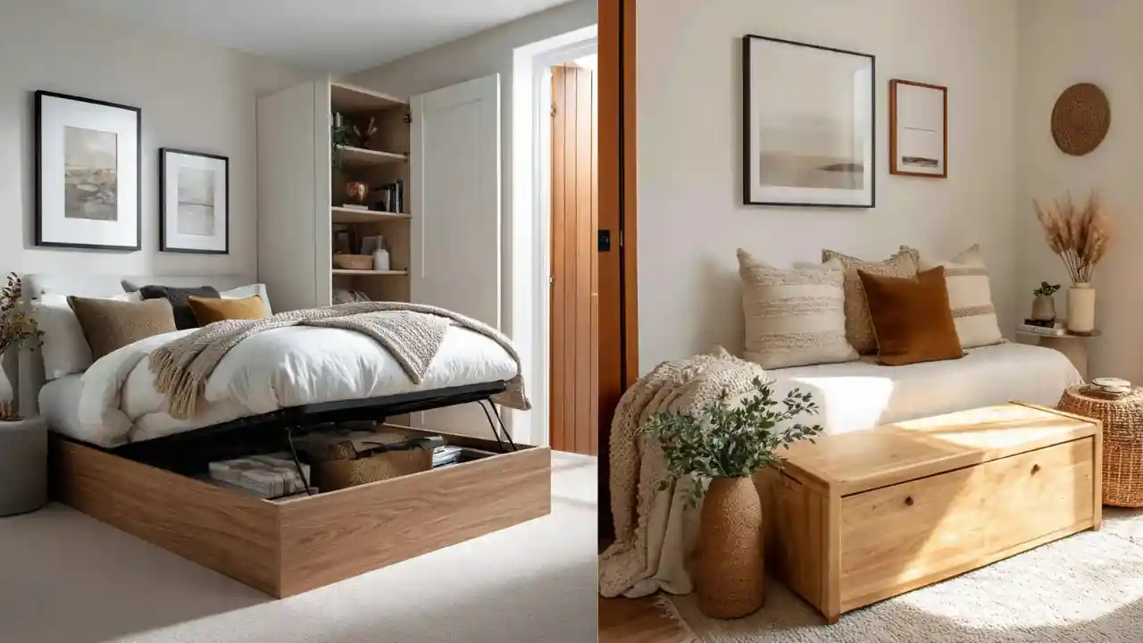 Space-Saving Japandi Bedroom Ideas for Calm, Cozy & Clutter-Free Living