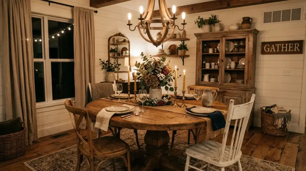 1-Circle Dining Table Ideas