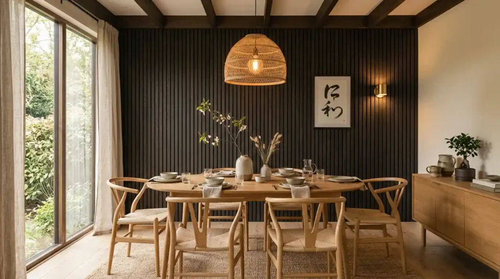 1- Japandi Dining Rooms