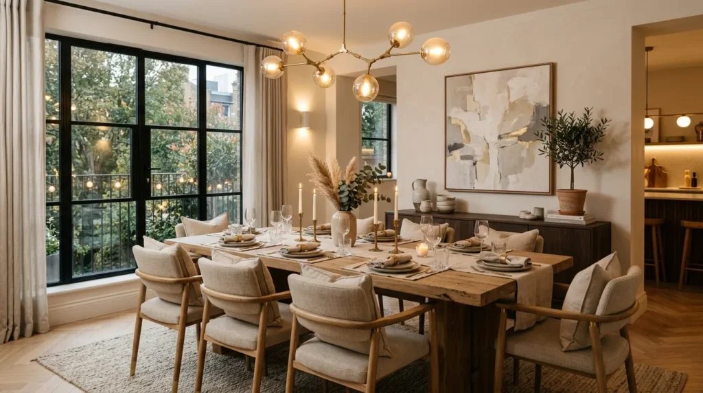 1-Modern Classy Dining Room Ideas