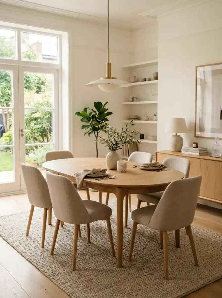 1-Oval Dining Table Ideas