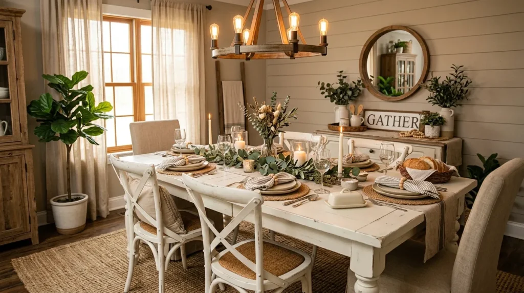 1- Painted Dining Table Ideas