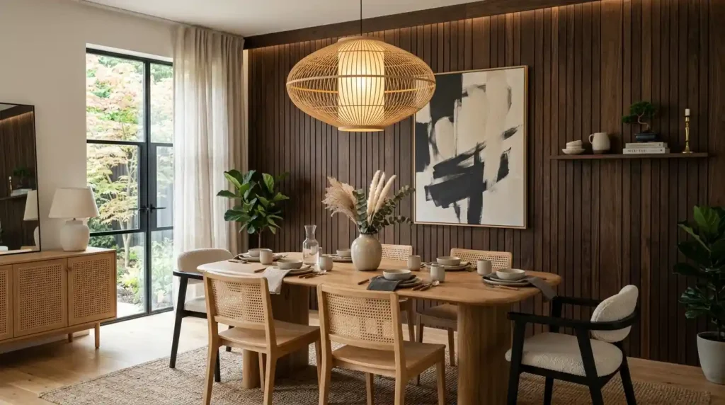10-Japandi Dining Room