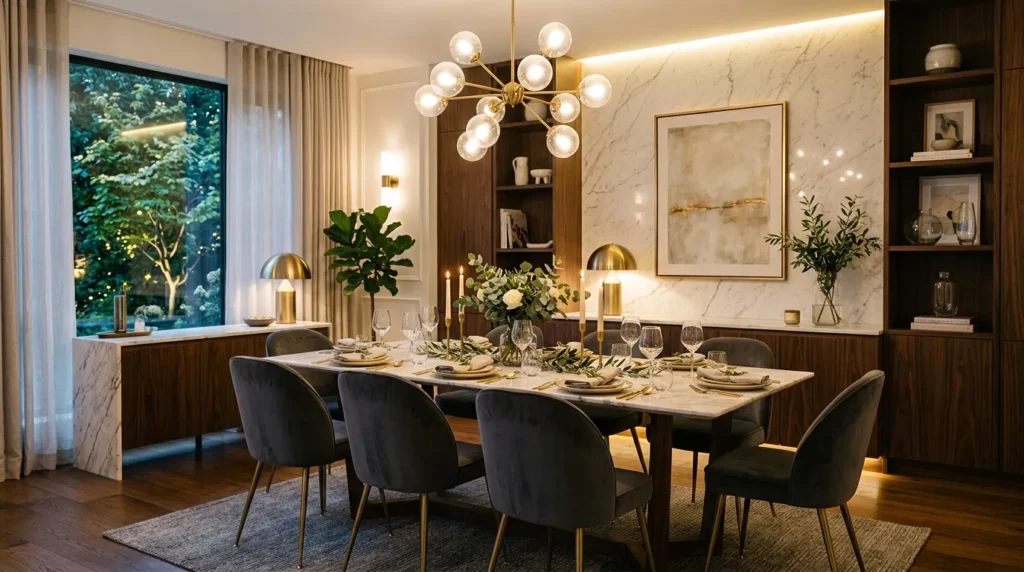 10-Modern Classy Dining Room Idea